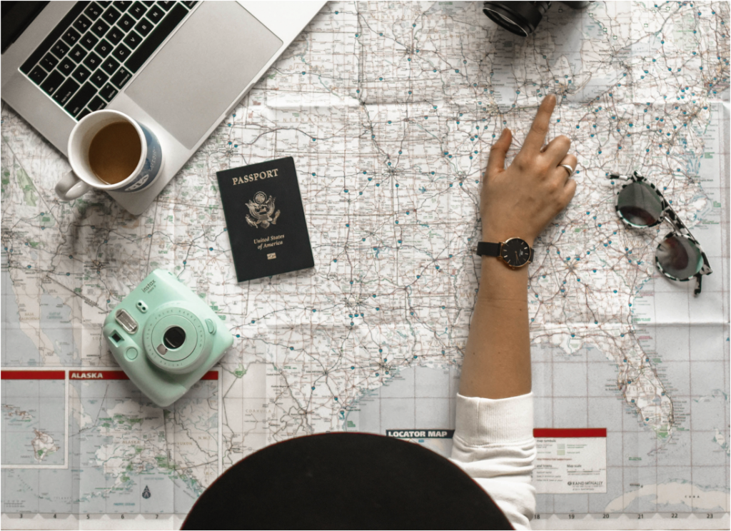 travel-plans-with-map-camera-passport